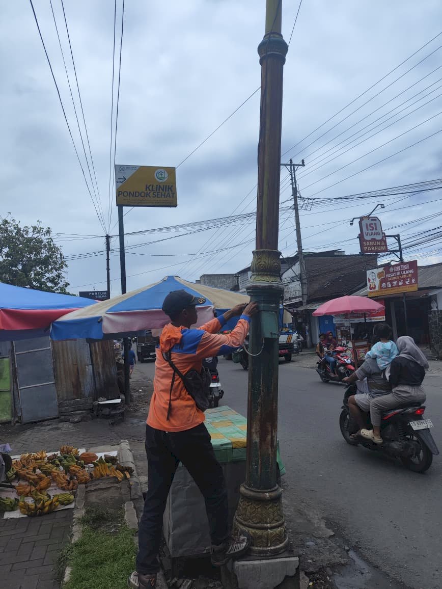 Tiga Lokasi Strategis Terservis! Dinas Perhubungan Klaten Percepat Perbaikan PJU di Ruas Utama Kota