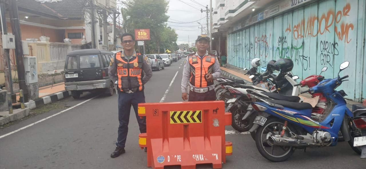 Sukses Total! Tim Dalops Dishub Klaten Amankan Kodim Klaten Run 2025 dengan 5.000+ Peserta
