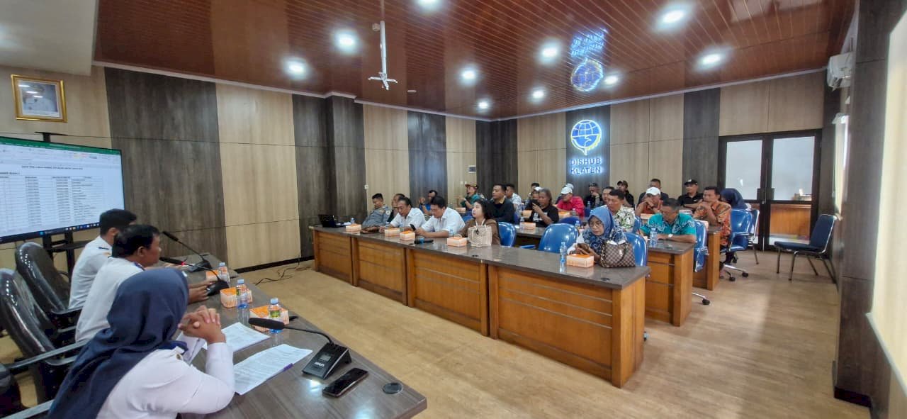 Rapat Koordinasi Pengelola Parkir TJU dan Rintisan 2025 Digelar, Dishub Klaten Pastikan Sistem Parkir Kota Lebih Optimal dan Transparan!