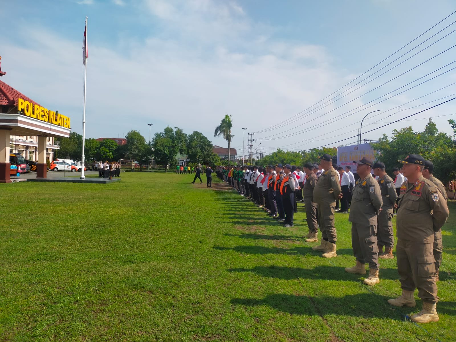 Dishub Klaten Hadir dalam Apel Kamtibmas Ojek Online, Kuatkan Sinergi untuk Keselamatan dan Ketertiban Transportasi Online di Klaten!