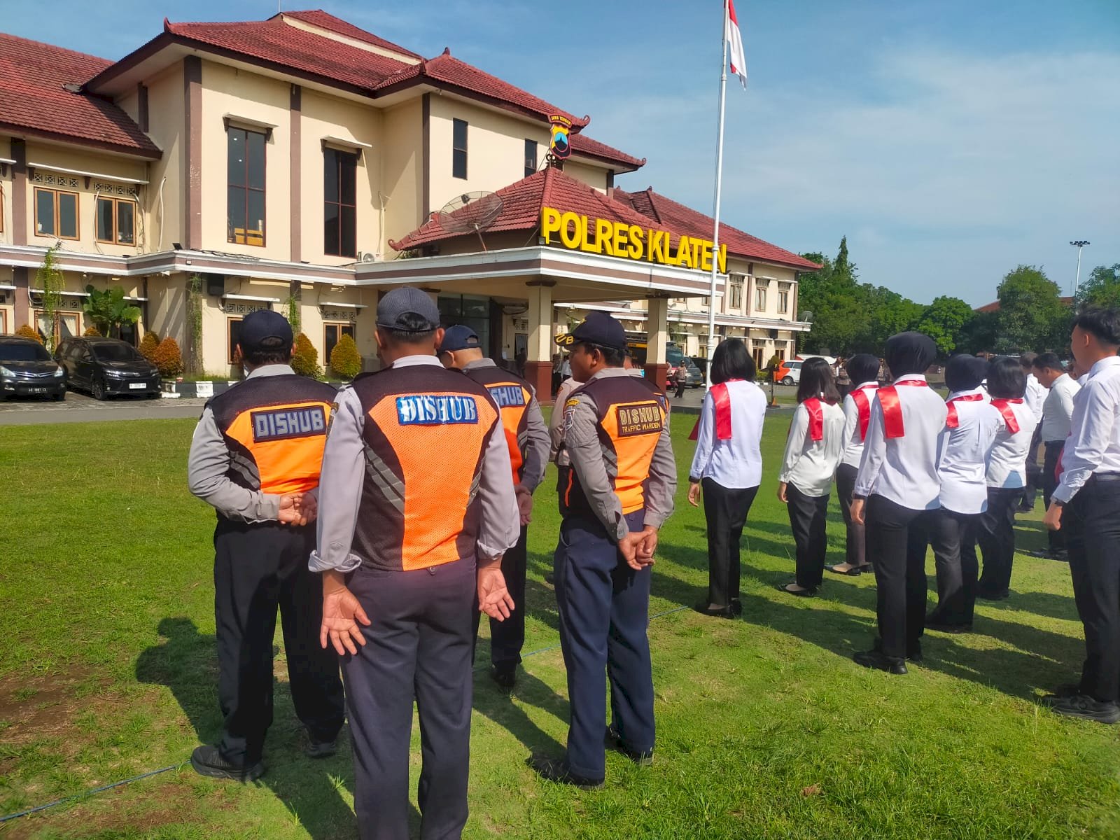 Dishub Klaten Hadir dalam Apel Kamtibmas Ojek Online, Kuatkan Sinergi untuk Keselamatan dan Ketertiban Transportasi Online di Klaten!