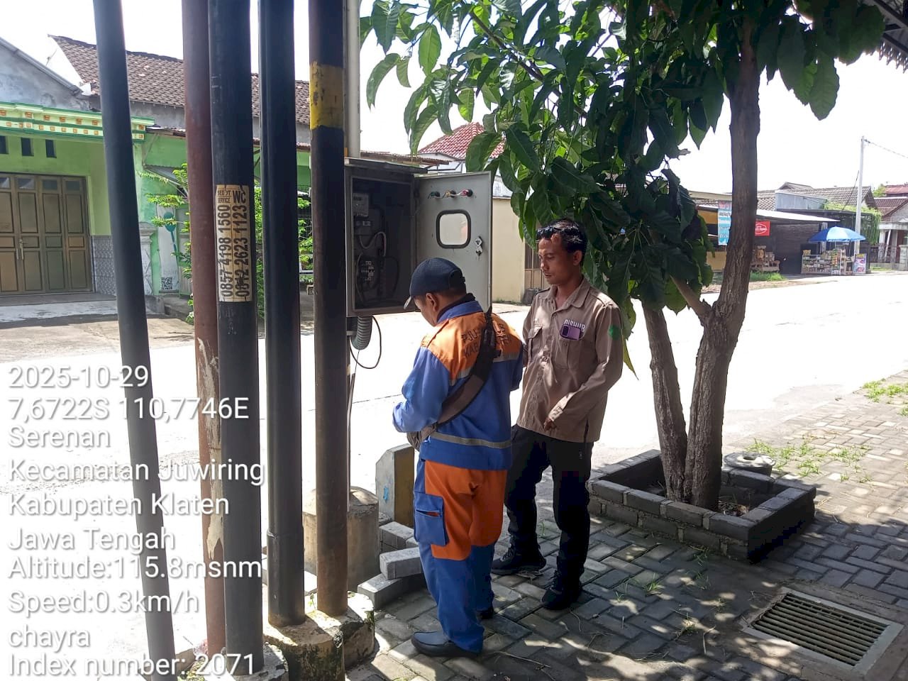 Sigap! Dishub Klaten Tuntaskan Aduan PJU Padam di Serenan Juwiring dalam Hitungan Jam