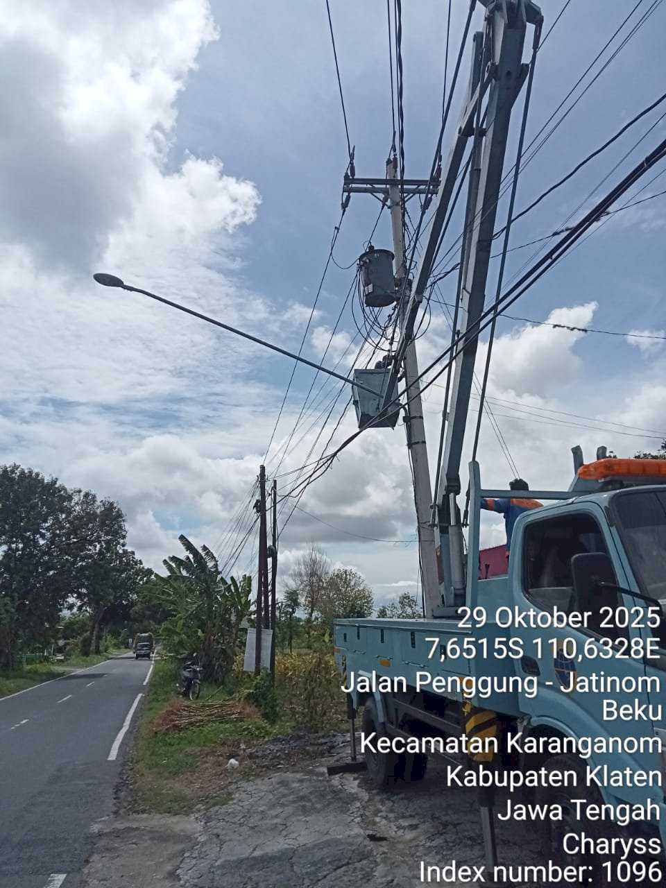 Proaktif Cegah Gangguan! Dishub Klaten Tuntaskan Perbaikan Jaringan Korosi di Jalan Karanganom-Penggung