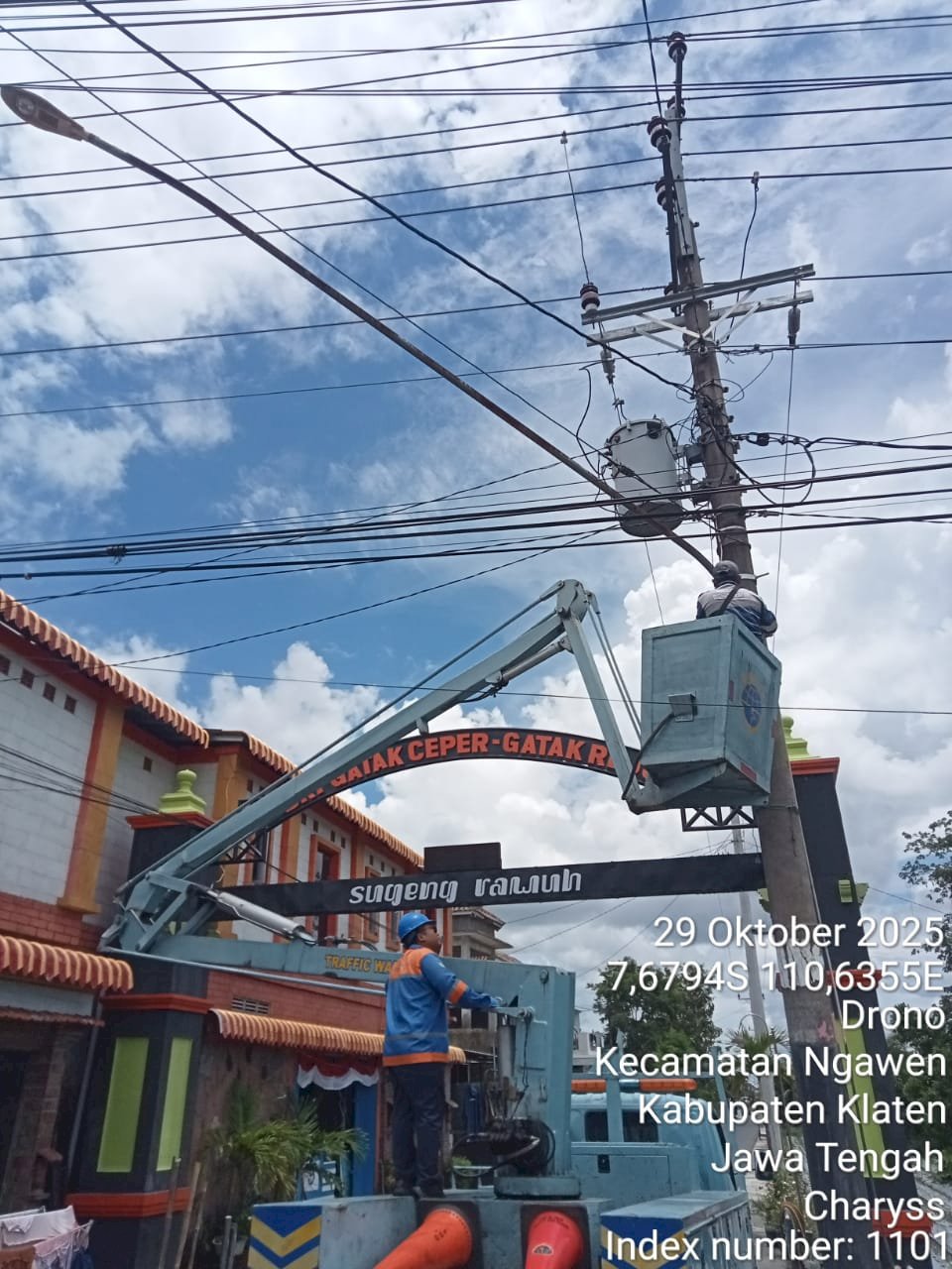 Sigap Cerahkan! Dishub Klaten Benahi Sistem Penerangan di Jalan RSI Karanganom Drono