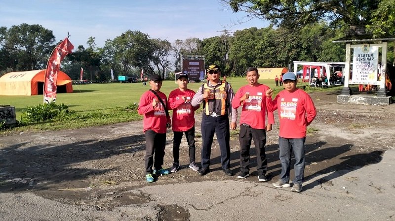 Kesuksesan Besar! Dinas Perhubungan Amankan Pengaturan Lalu Lintas untuk Pelatihan Pertolongan Pertama 20.000 PMR Se-Klaten