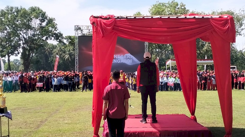 Kesuksesan Besar! Dinas Perhubungan Amankan Pengaturan Lalu Lintas untuk Pelatihan Pertolongan Pertama 20.000 PMR Se-Klaten