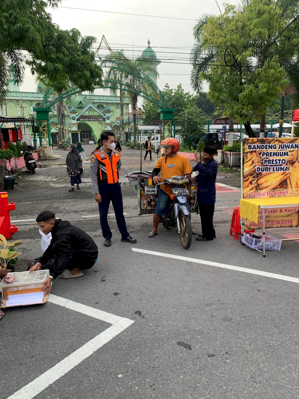 Car Free Day Klaten Lancar Sempurna! Dalops Dishub Heroik Selamatkan Anak Hilang di Depan BR
