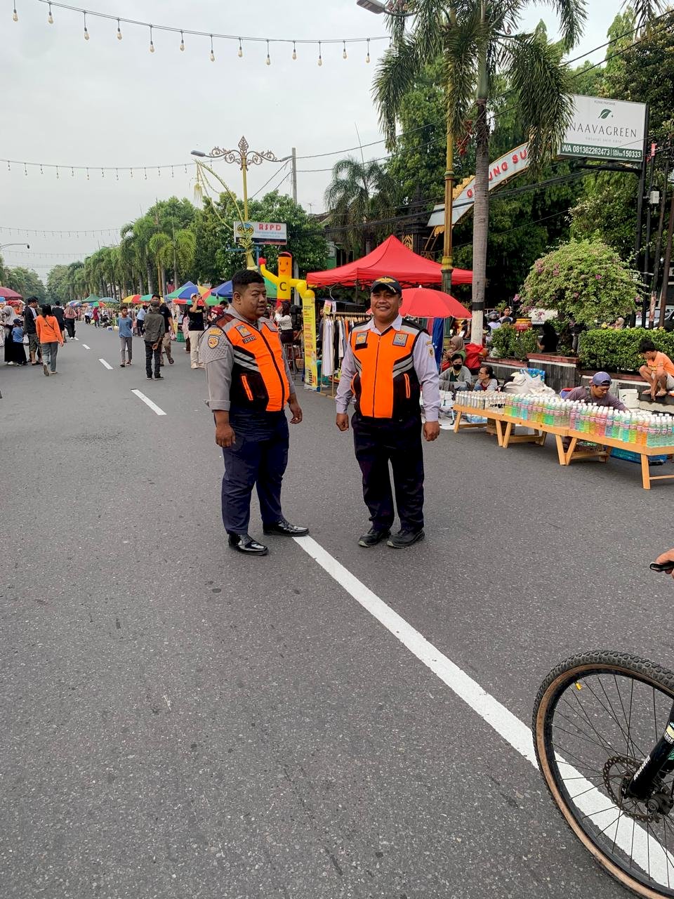 Car Free Day Klaten Lancar Sempurna! Dalops Dishub Heroik Selamatkan Anak Hilang di Depan BR