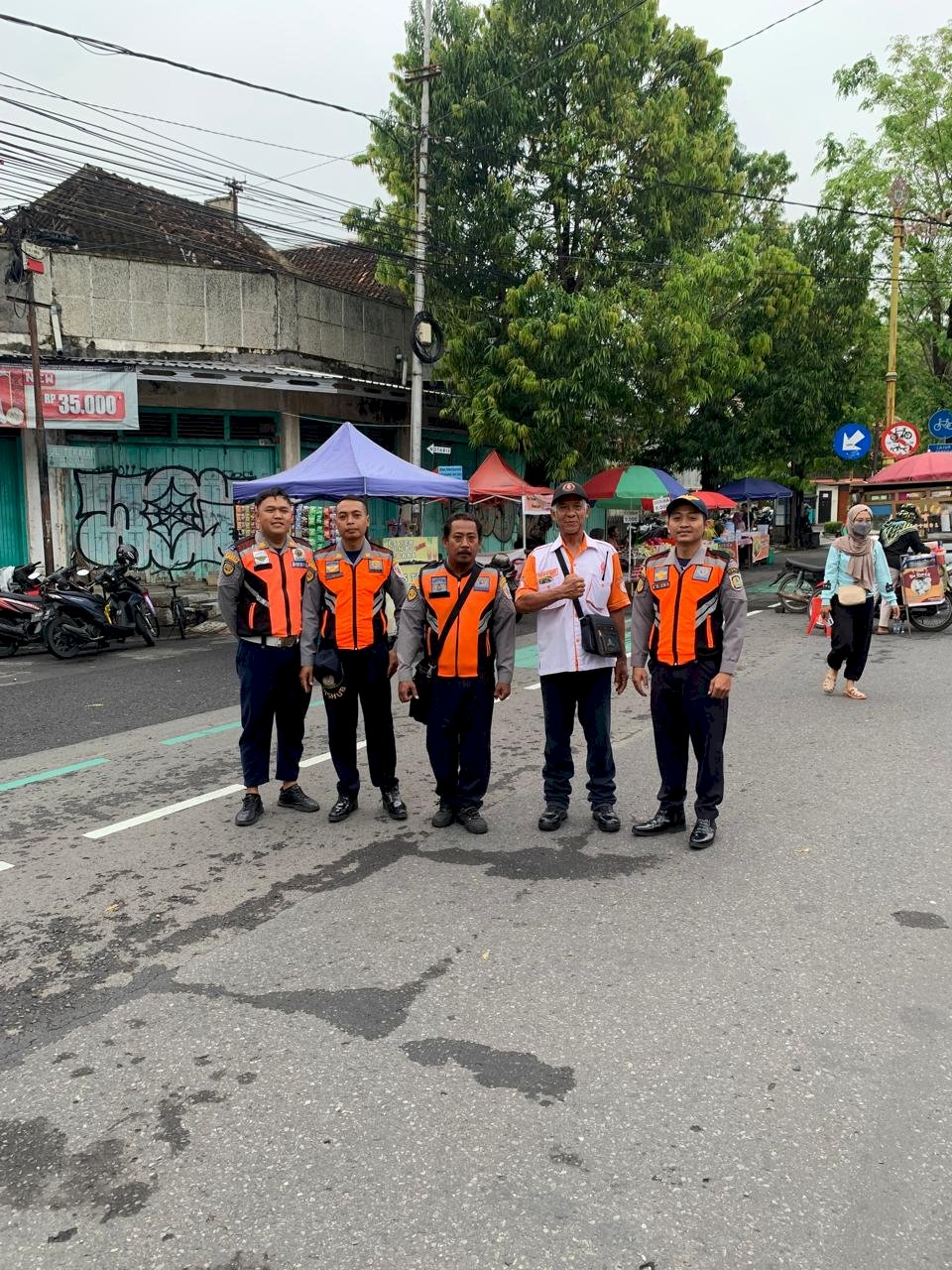 Car Free Day Klaten Lancar Sempurna! Dalops Dishub Heroik Selamatkan Anak Hilang di Depan BR