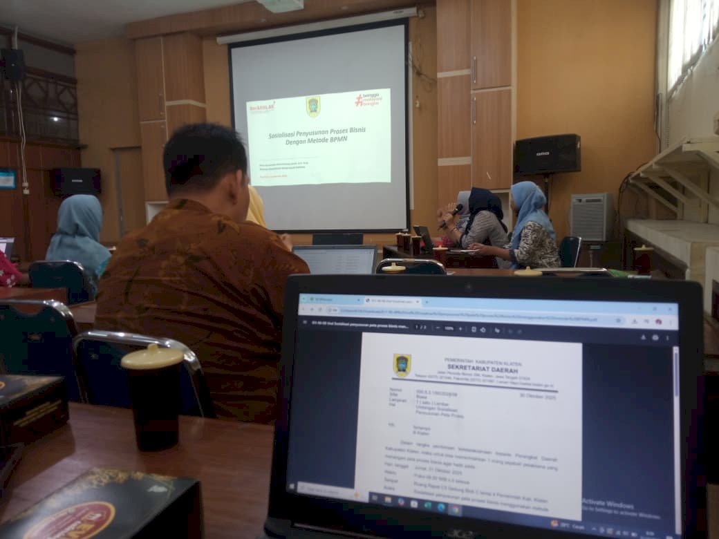 Transformasi Digital Dinas Perhubungan: Dishub Klaten Adopsi Metode BPMN untuk Pemetaan Proses Bisnis yang Lebih Efektif
