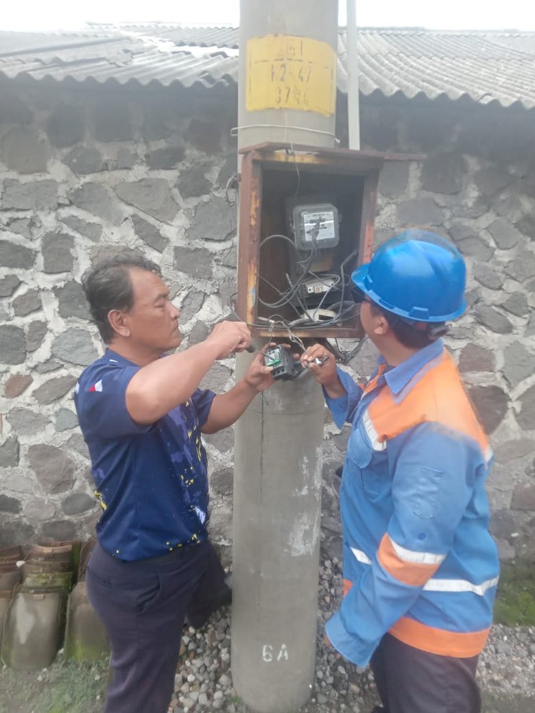 Lampu Depan Koramil Karangnongko Terang Benderang! Dishub Klaten Ganti Kontactor Jagalan