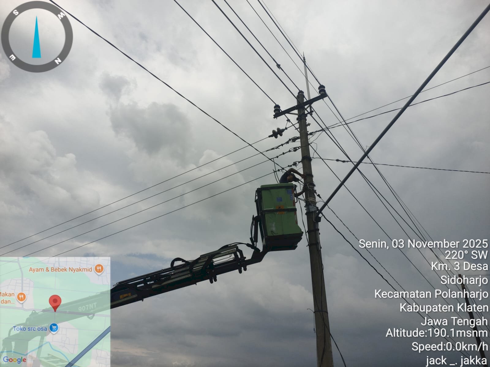 Jaringan Kabel Putus di Ruas Janti-Tegalgondo Berhasil Diperbaiki! Dishub Klaten Pulihkan Listrik & Komunikasi