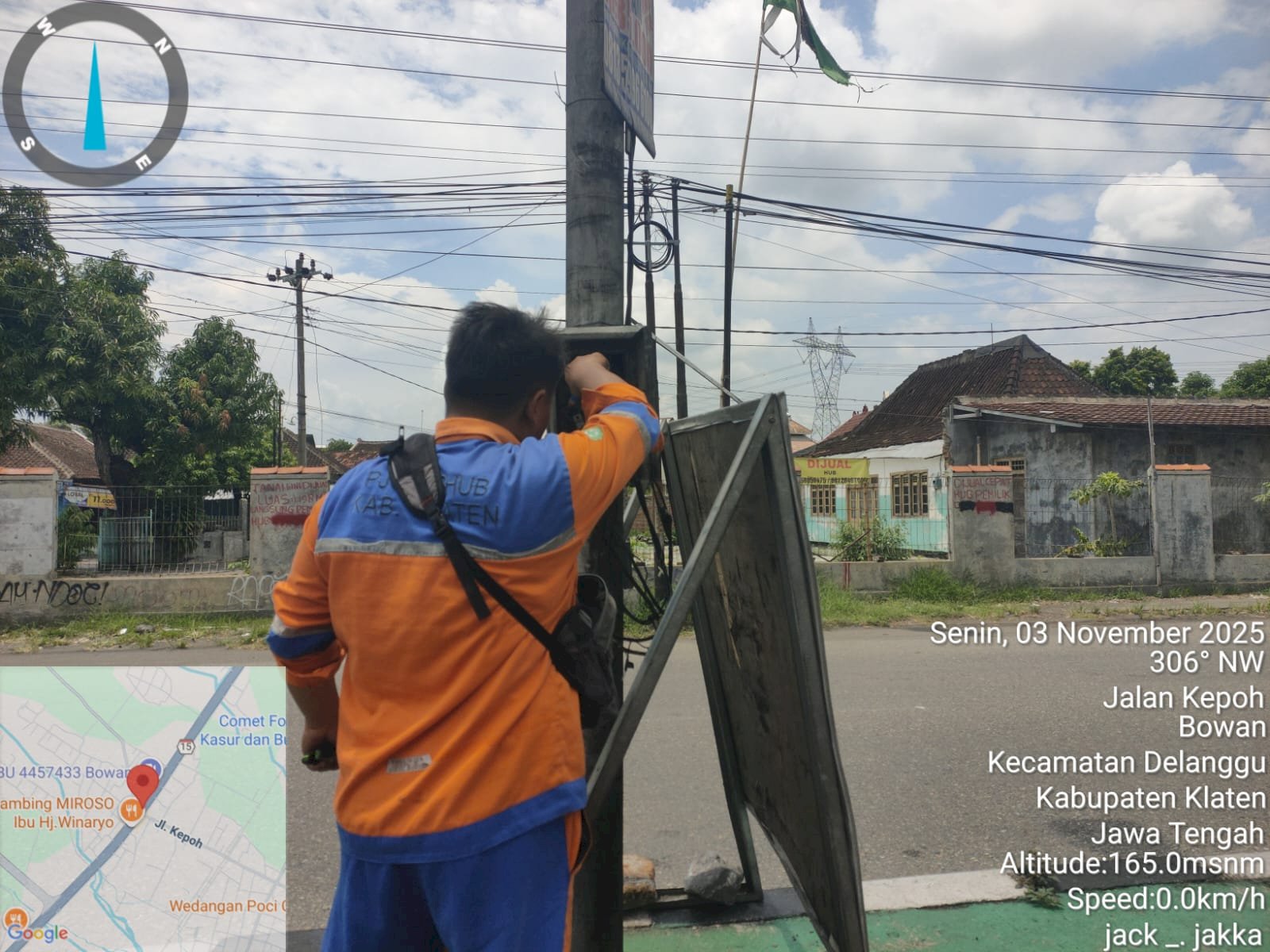 Jaringan Korosi di Kepoh Berhasil Diperbaiki! Dishub Klaten Tangani Infrastruktur Rusak dengan Profesional
