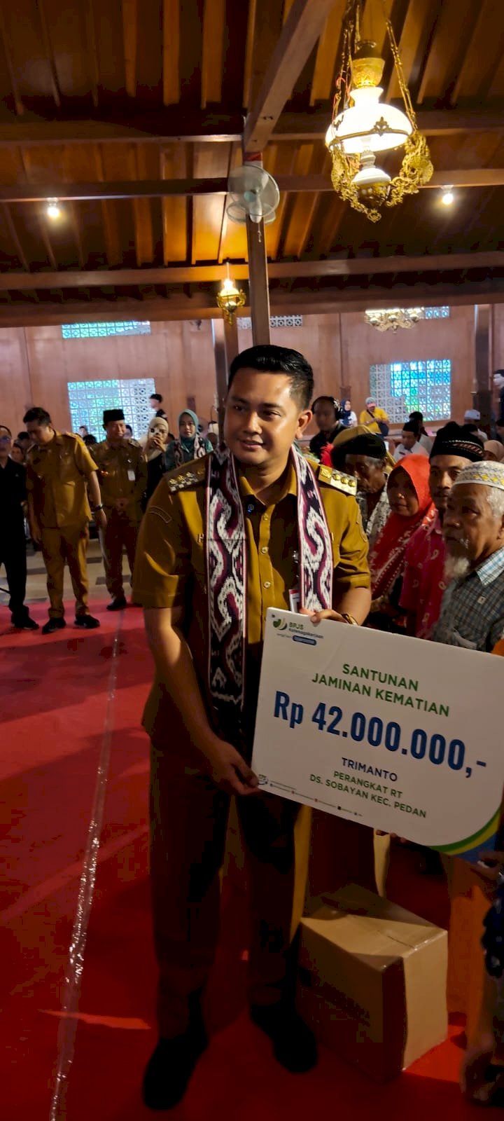 Operasi Pengawalan Berhasil: Tim Patroli Jamin Keamanan Acara Sambung Roso dan Peresmian TPS 3R Kemudo Resik