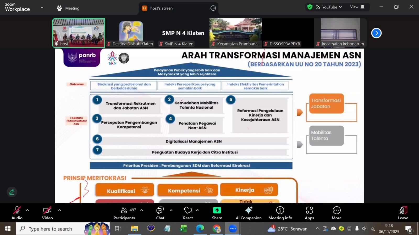 Revolusi Manajemen Kepegawaian Klaten Dimulai! NGOPI KAWAN Hadirkan Strategi ASN Baru dari Kepala BKN Kanreg I Yogyakarta