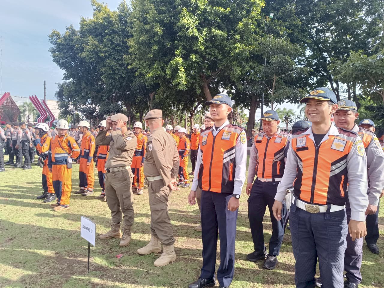 Komitmen Penuh! Dinas Perhubungan Klaten Kerahkan Personel Lengkap untuk Apel Kesiapsiagaan Bencana 2025