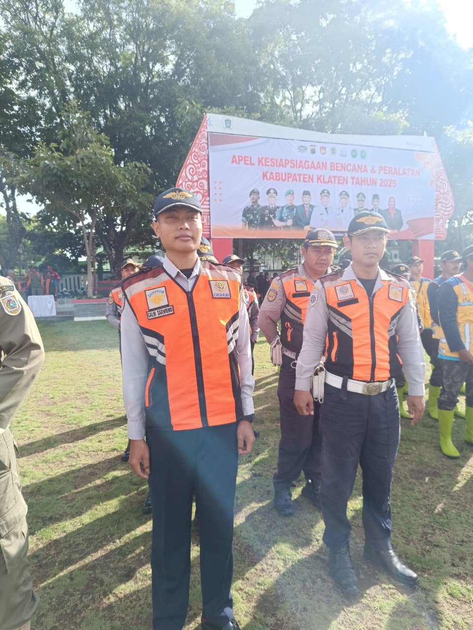 Komitmen Penuh! Dinas Perhubungan Klaten Kerahkan Personel Lengkap untuk Apel Kesiapsiagaan Bencana 2025