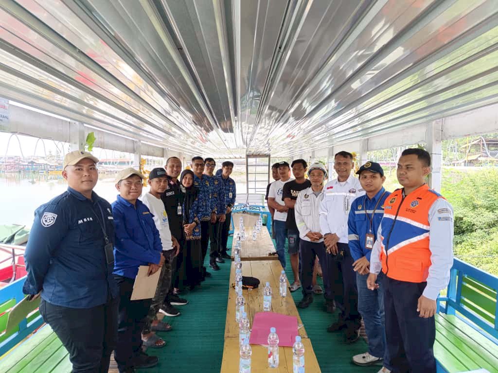 Pemeriksaan Kesiapan Operasional Sarana Transportasi Sungai Danau Rowo Jombor Sukses, Dinas Perhubungan Klaten Berkomitmen Jaga Keselamatan Transportasi Air