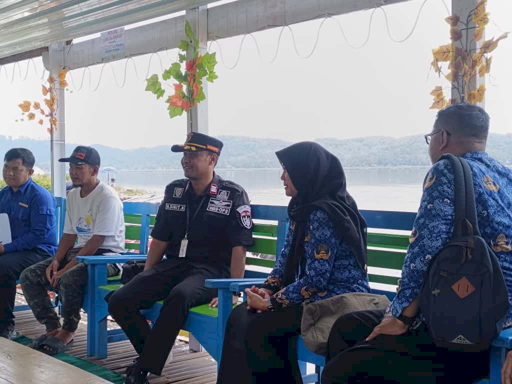 Pemeriksaan Kesiapan Operasional Sarana Transportasi Sungai Danau Rowo Jombor Sukses, Dinas Perhubungan Klaten Berkomitmen Jaga Keselamatan Transportasi Air
