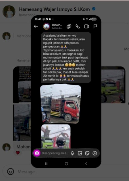 Responsif dan Proaktif! Dinas Perhubungan Tindak Tegas Truk Gol C di Ngupit-Karangnongko: 4 Armada Peringatan Tertulis