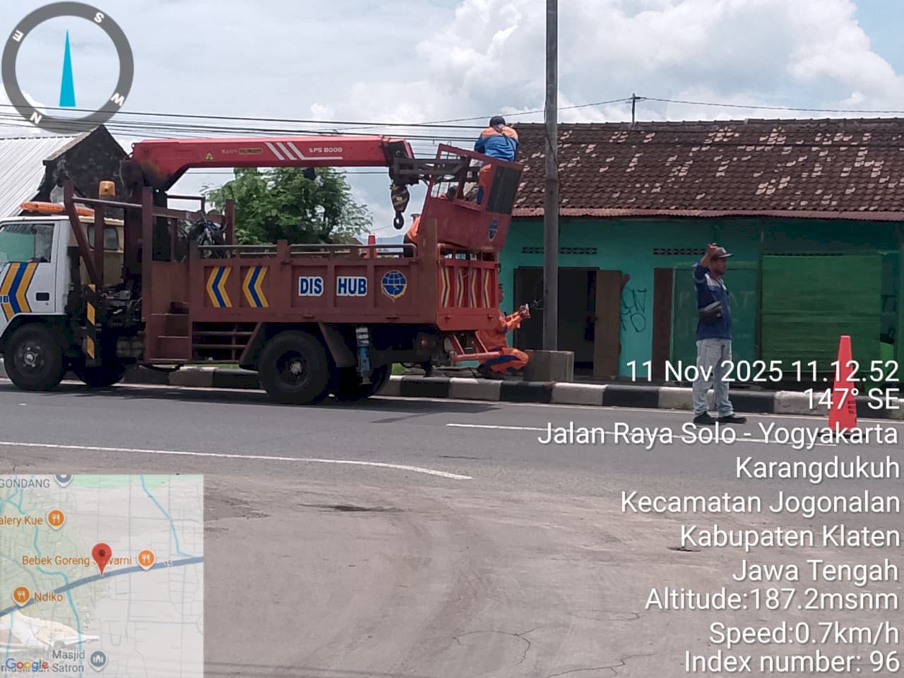 Kelistrikan Aman Terjamin! Tim PJU Dishub Ganti Kontaktor & Perbaiki Korosi Sambungan di Pilangsari-Gondang