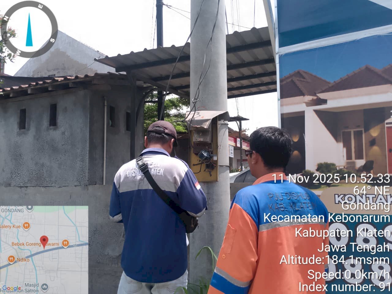 Kelistrikan Aman Terjamin! Tim PJU Dishub Ganti Kontaktor & Perbaiki Korosi Sambungan di Pilangsari-Gondang