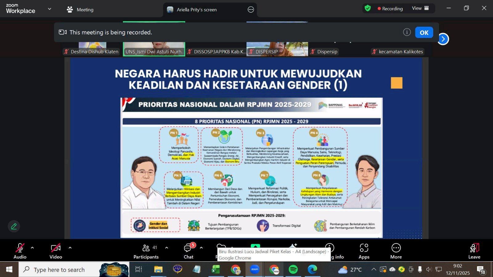Klaten Siap Taklukkan Penghargaan Gender Champion 2025 Lewat Strategi Terpadu Pengarusutamaan Gender
