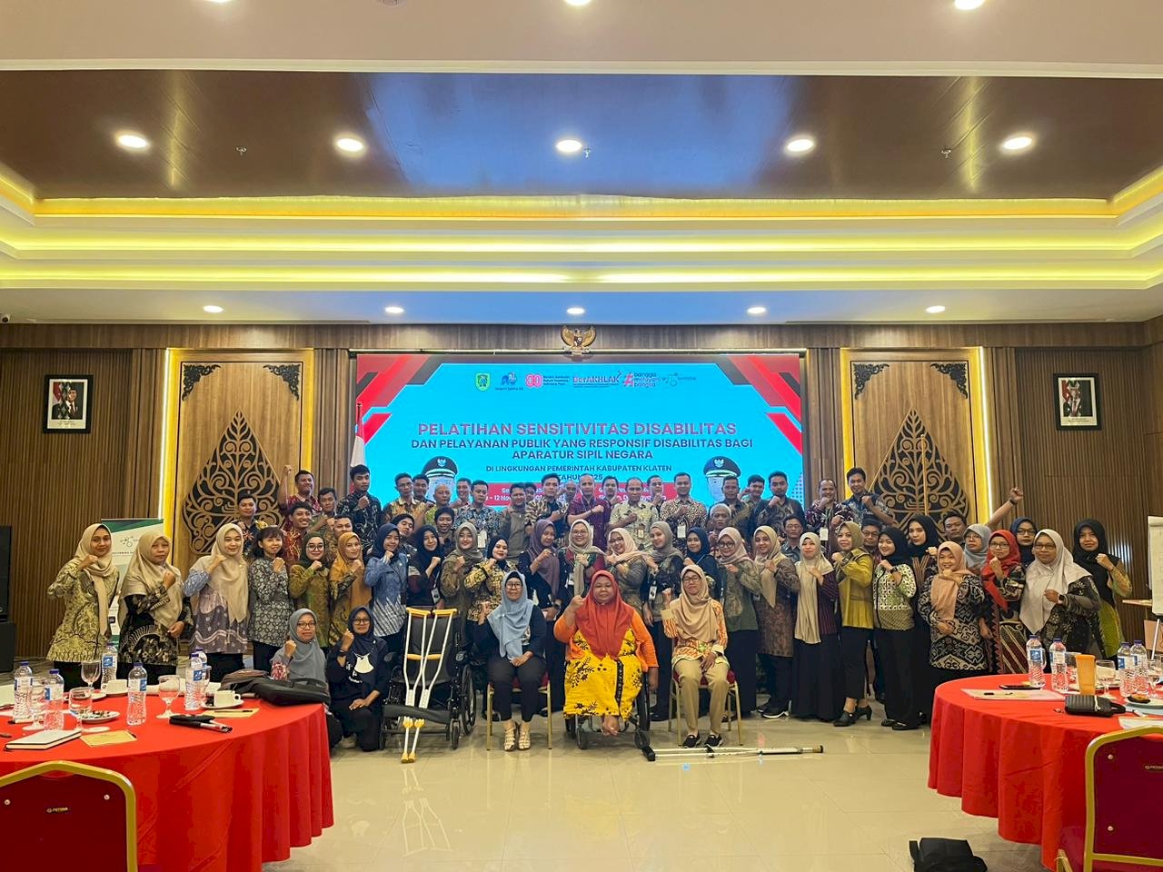 Aparatur Sipil Negara Lebih Peduli! Pelatihan Sensitivitas Disabilitas & Pelayanan Publik Responsif di Klaten Sukses Digelar