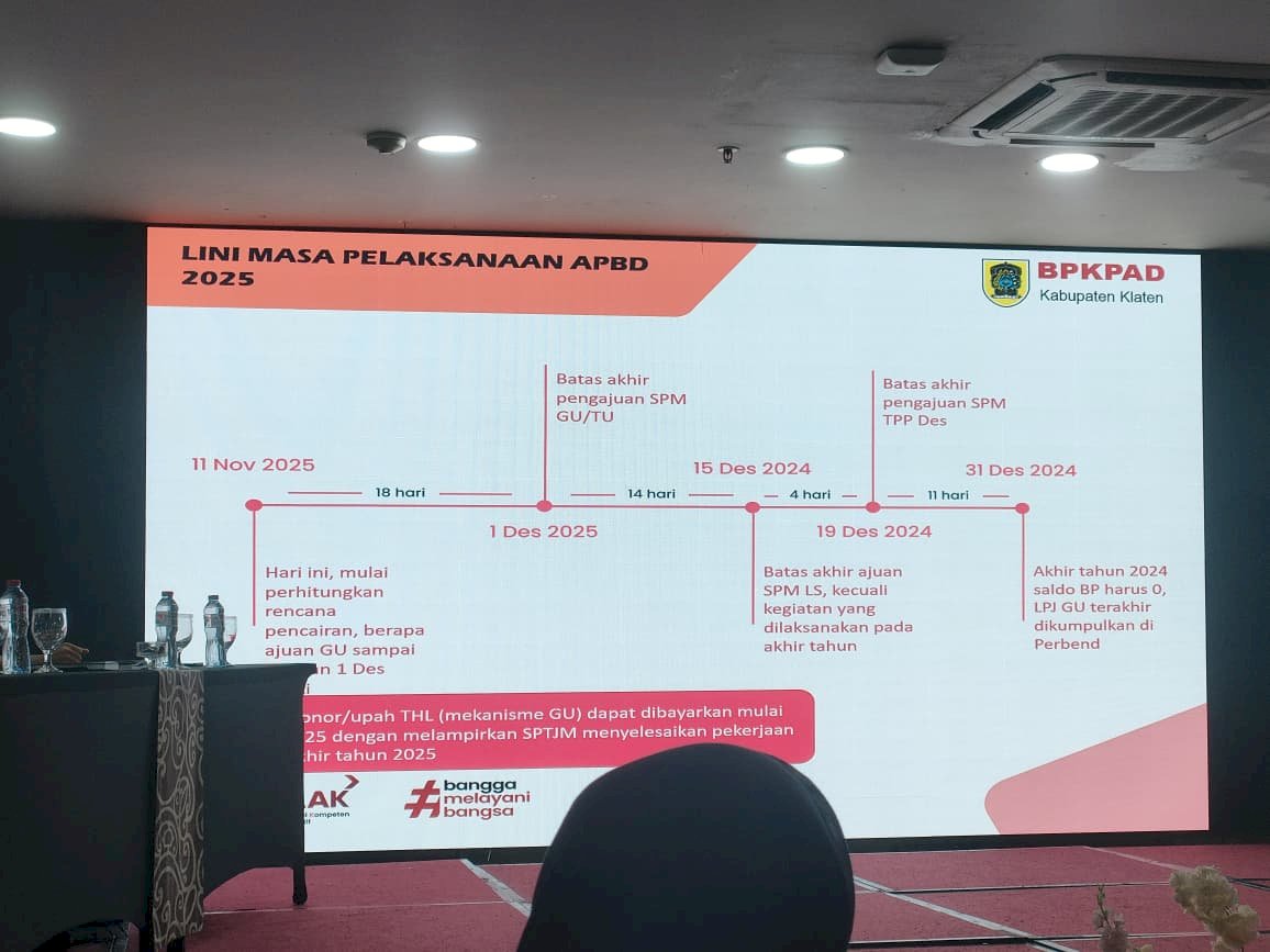 Siap Tutup Tahun Anggaran 2025: Dinas Perhubungan Klaten Ikuti Koordinasi Pengelolaan Keuangan Daerah Bersama BPKPAD