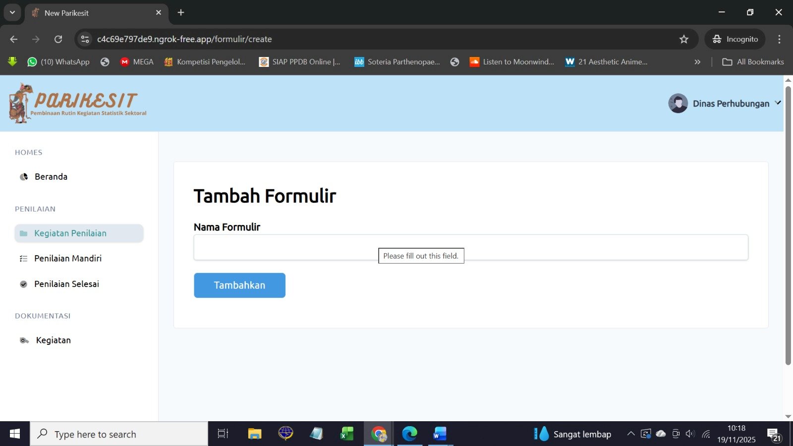 PARIKESIT: Aplikasi Revolusioner yang Mengubah Cara Pemerintah Melaporkan Data Statistik Sektoral