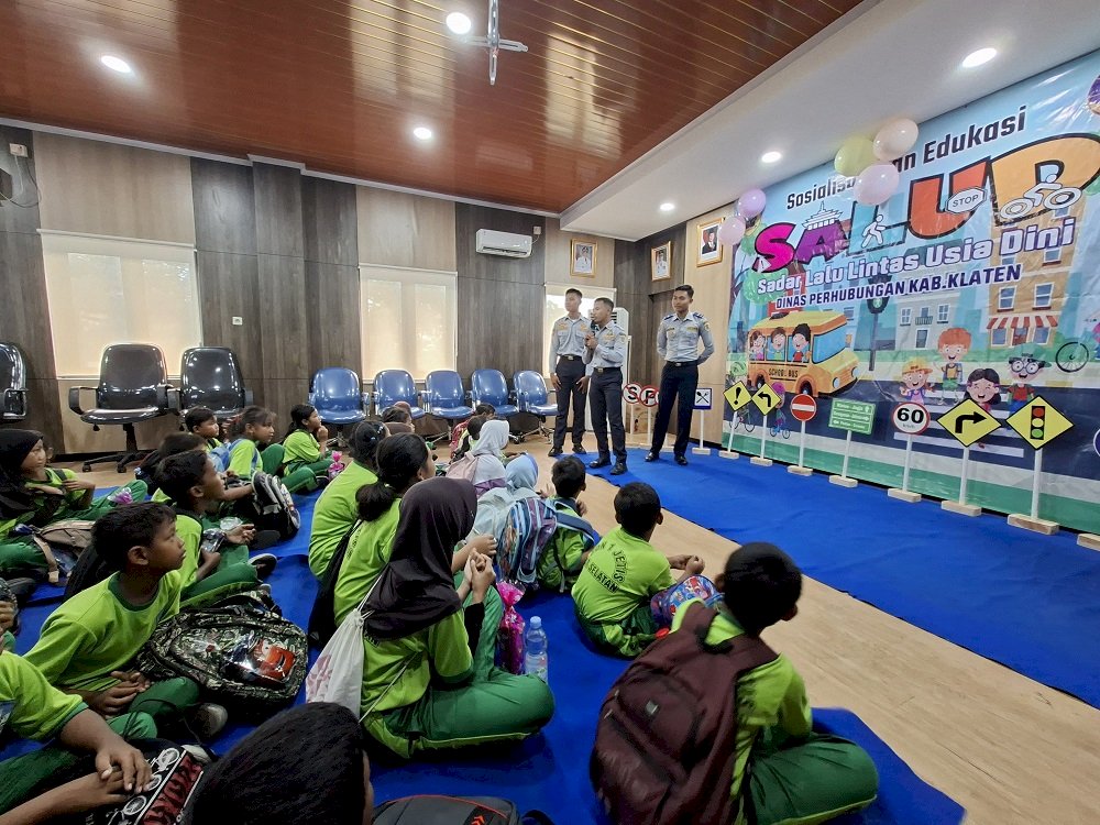 Belajar Lalu Lintas Sambil Bermain: Inovasi Dishub Klaten Ciptakan Generasi Sadar Berlalu Lintas