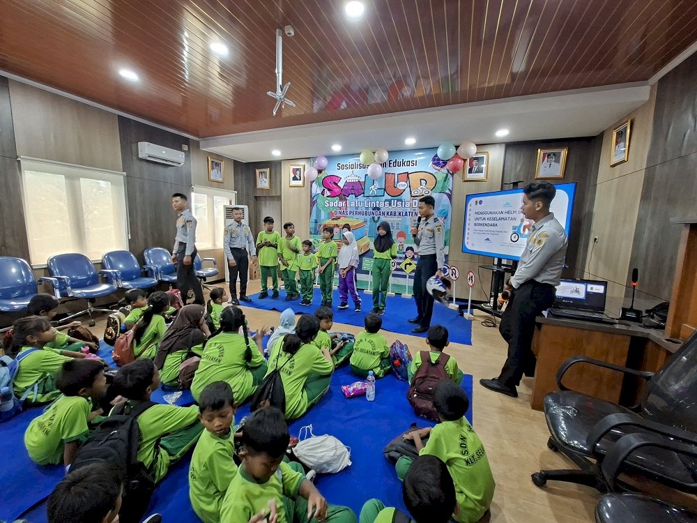 Belajar Lalu Lintas Sambil Bermain: Inovasi Dishub Klaten Ciptakan Generasi Sadar Berlalu Lintas