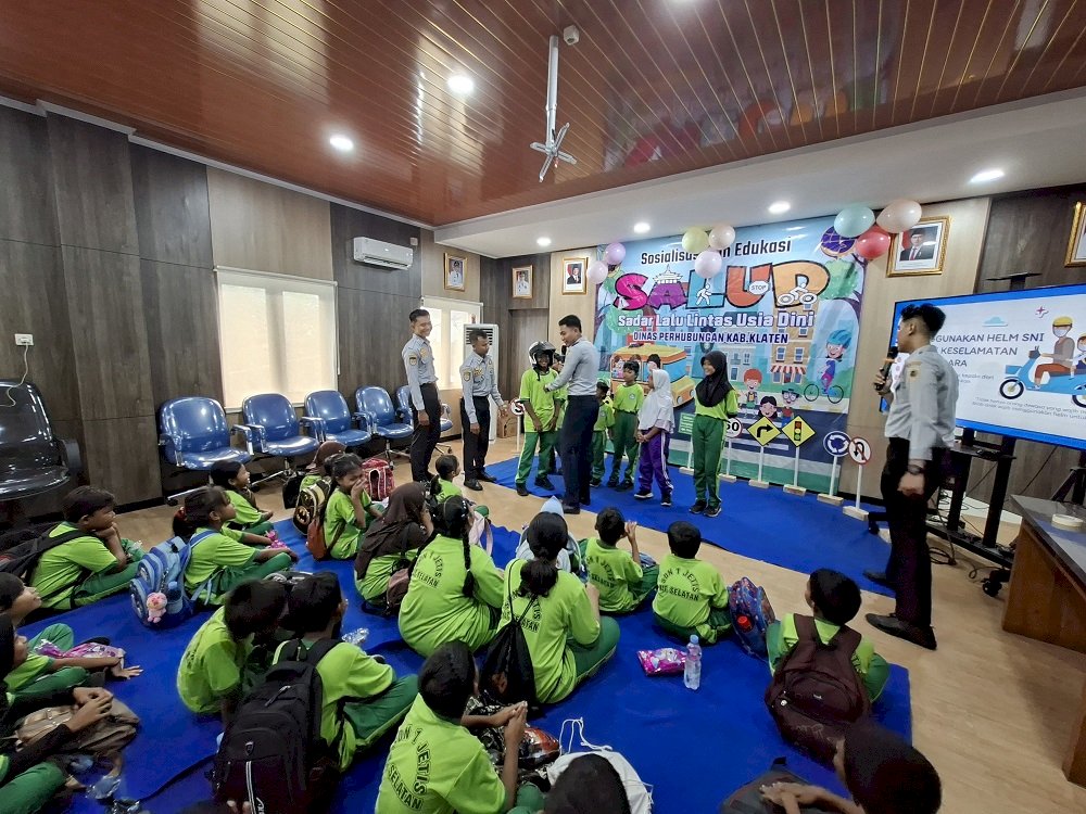 Belajar Lalu Lintas Sambil Bermain: Inovasi Dishub Klaten Ciptakan Generasi Sadar Berlalu Lintas