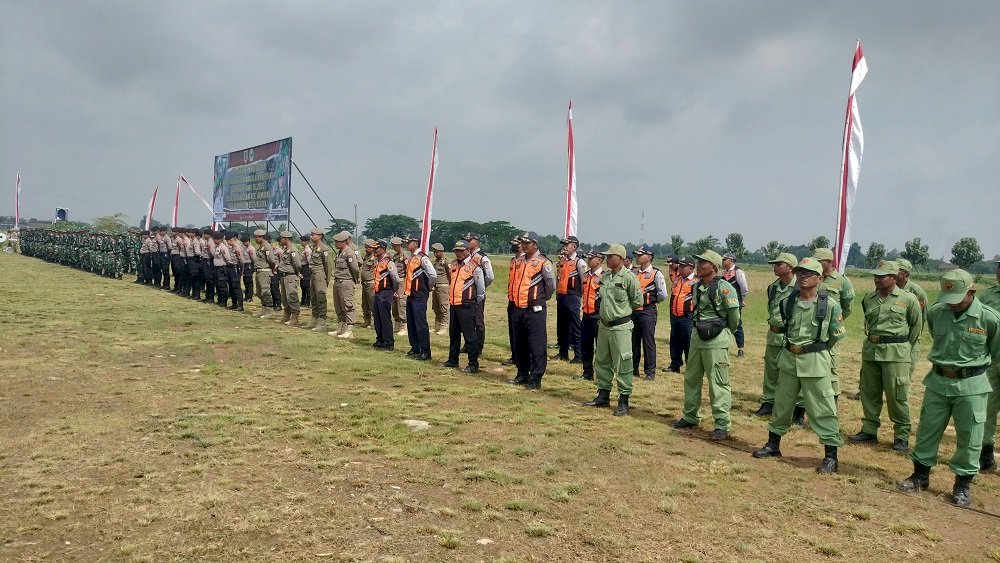 Upacara Penutupan KBMKB ke-XXXI Juwiring: Dishub Klaten Serius Ikuti Upacara