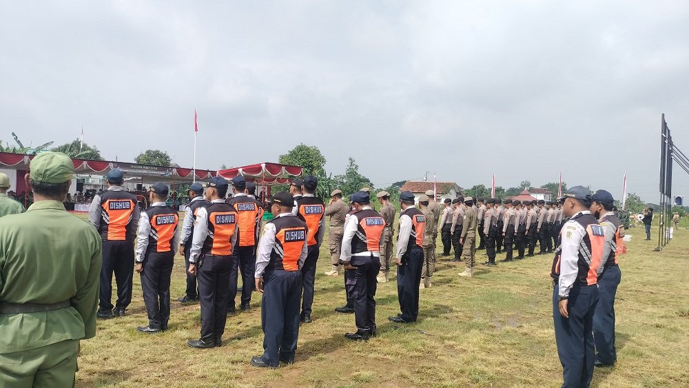 Upacara Penutupan KBMKB ke-XXXI Juwiring: Dishub Klaten Serius Ikuti Upacara