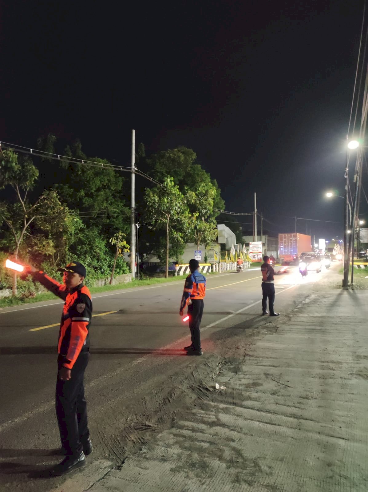 Pengaturan Lalu Lintas Profesional Dukung Kelancaran Acara Sharing Session dan Munaqosah Klaten Menghafal Quran