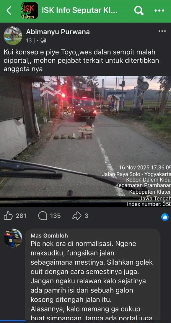 Cegah Kemacetan dan Kecelakaan Dinas Perhubungan Intensifkan Pengaturan Parkir di Area Rawan Klaten