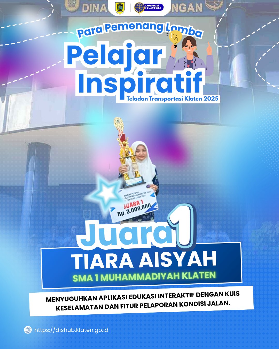 Generasi Muda Inovatif! Tiara Aisyah Raih Juara dengan Smart Security Sepeda Listrik Anak