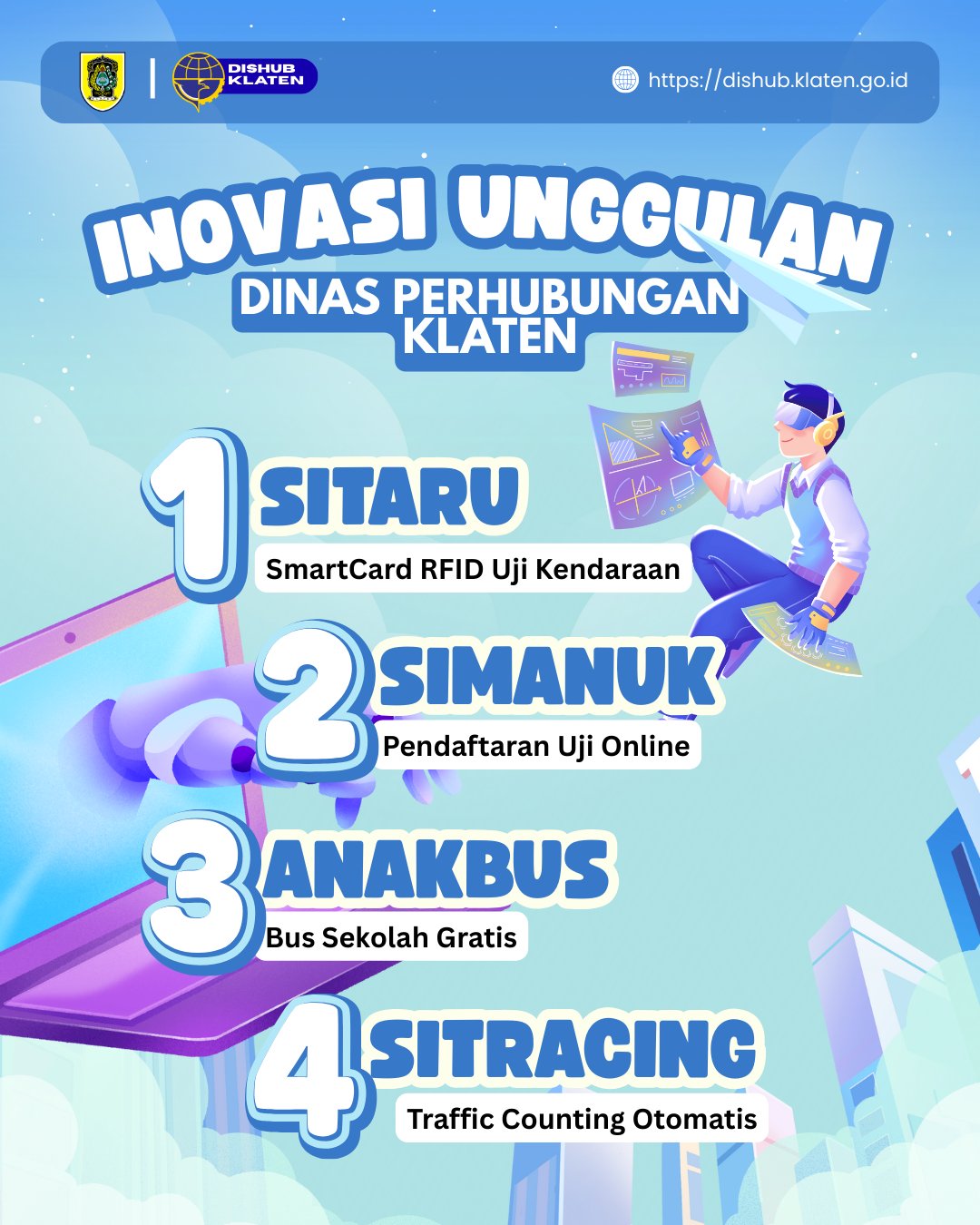 Perangkat Daerah Paling Inovatif Klaten Award 2025 : Transformasi Layanan Transportasi