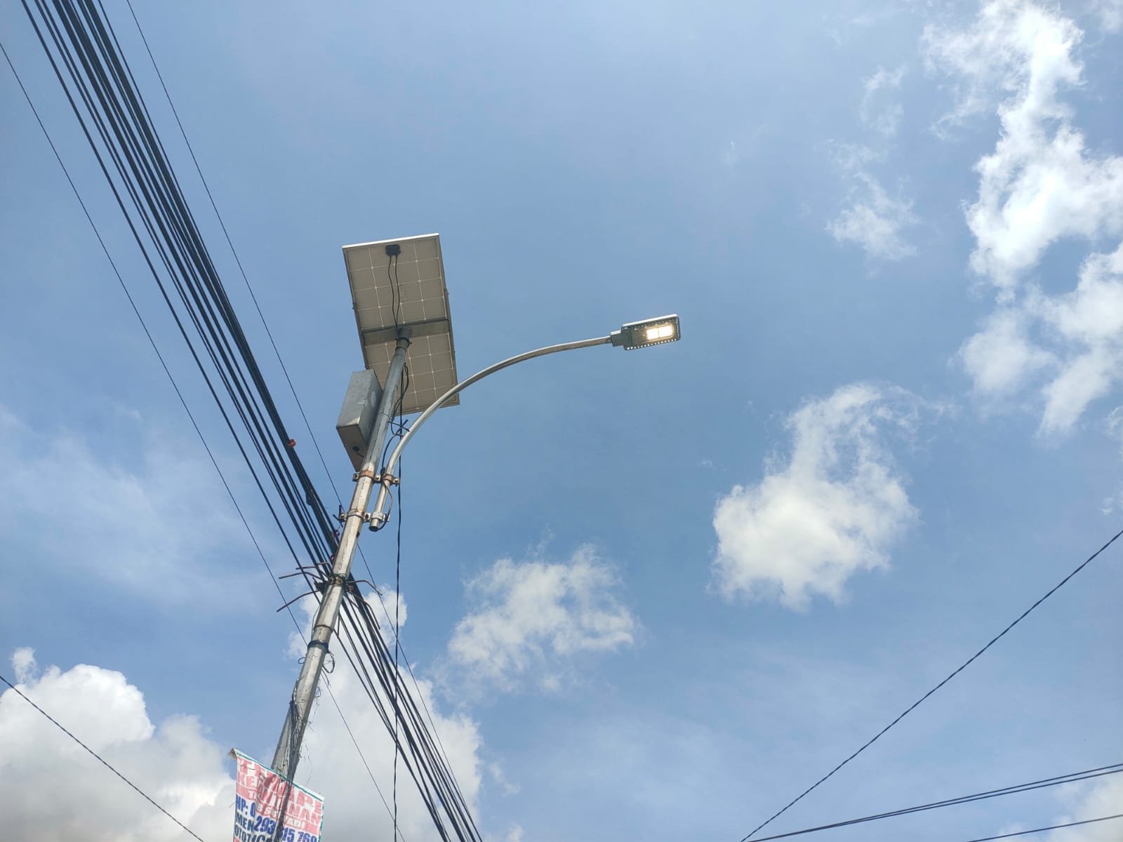 Pertigaan Nangsri Terang Maksimal! Dinas Perhubungan Konversi PJU Pakai Listrik Jaringan