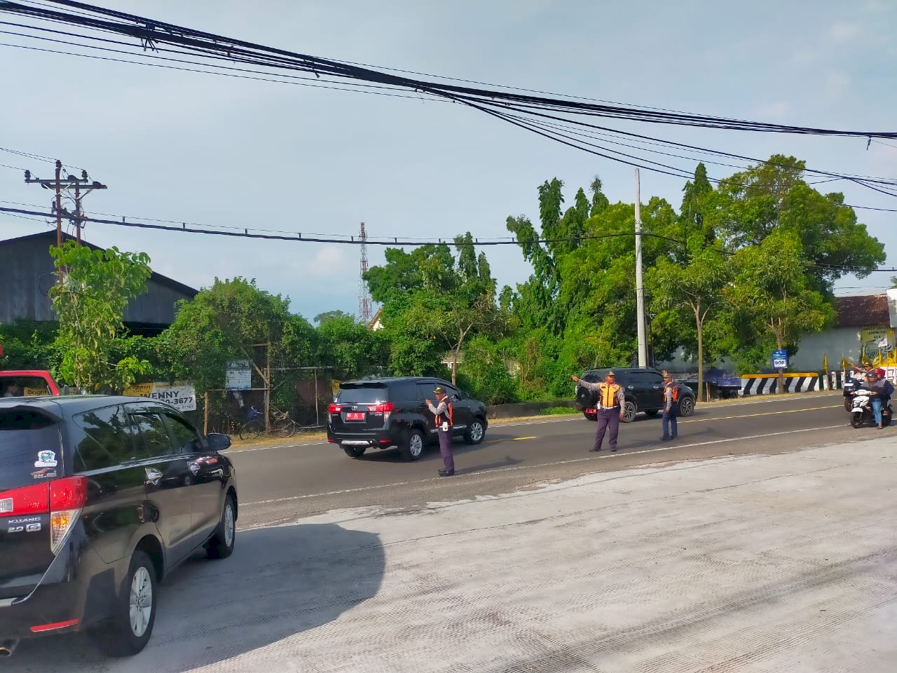 Tim Dalops Amankan Lalu Lintas Klaten Festival Literasi 2025 dengan Profesional