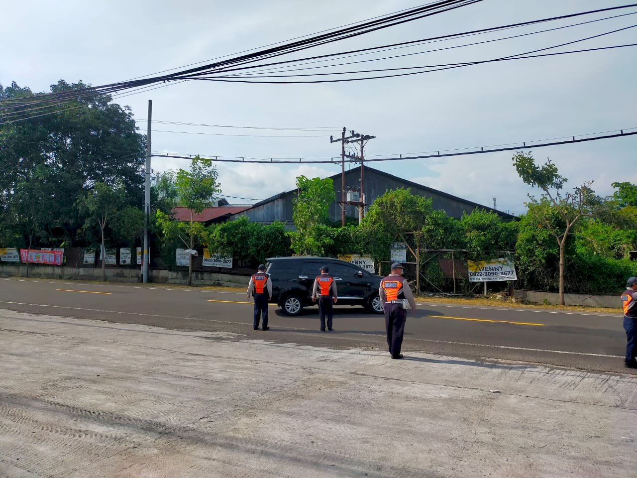 Tim Dalops Amankan Lalu Lintas Klaten Festival Literasi 2025 dengan Profesional