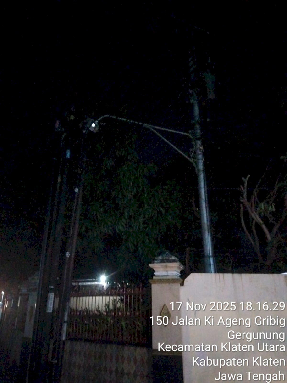 Respons Cepat Dinas Perhubungan Klaten atas Aduan Lampu PJU Redup di Girimulyo, Bukti Komitmen Melayani Masyarakat