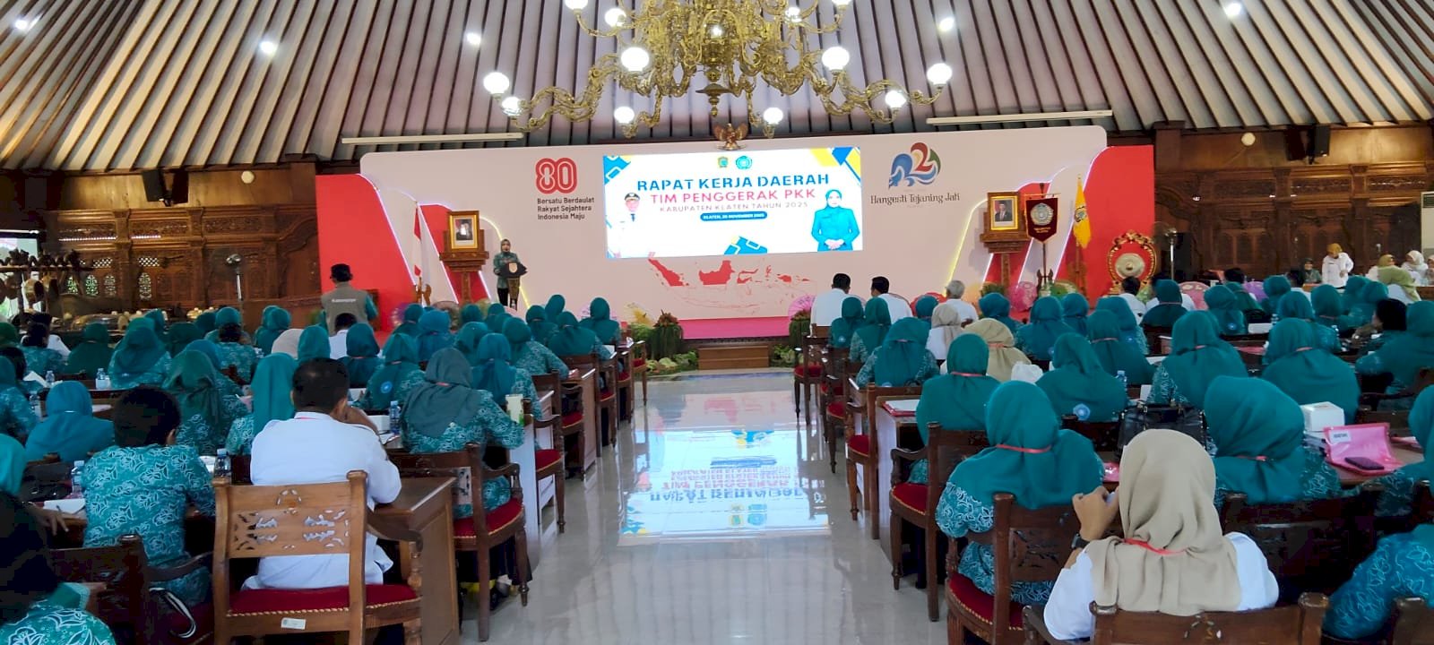 Pengawalan Bupati Klaten Sukses Lancar, Tim Patroli Dalops Amankan Agenda Penting di Jogonalan dan Rapat Kerja PKK Kabupaten