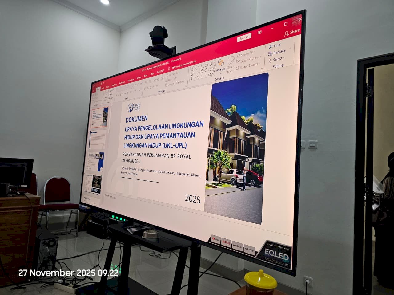 Perumahan BP Royal Residance 2 Siap Melanjutkan Pembangunan setelah Dilakukan Pemeriksaan Dokumen Lingkungan