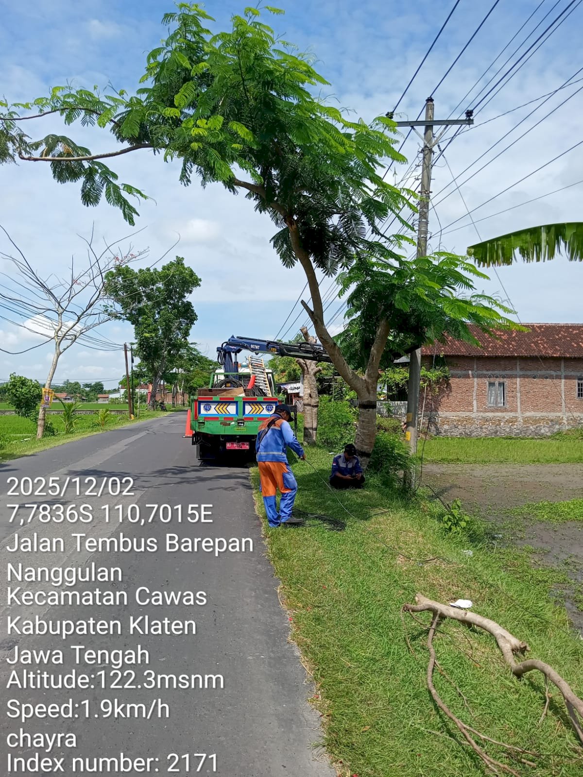 Pemeliharaan PJU di Nanggulan Terus Diperkuat, Dishub Klaten Pastikan Jalan Terang Benderang Untuk Keselamatan Masyarakat