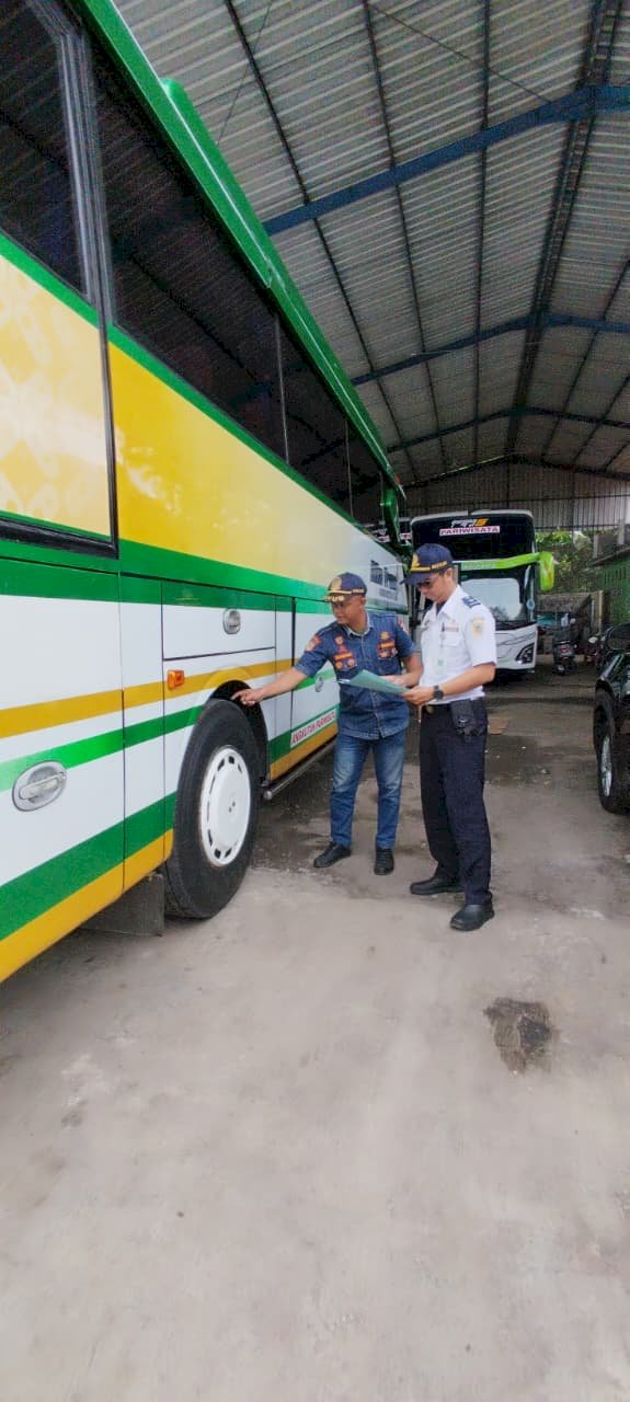 Ramp Check Ketat Bus di Klaten, Kepala Dishub Pastikan Kendaraan Umum Aman untuk Penumpang