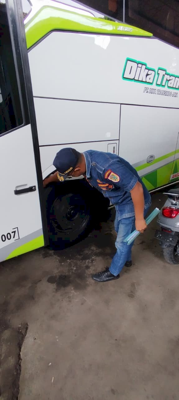 Ramp Check Ketat Bus di Klaten, Kepala Dishub Pastikan Kendaraan Umum Aman untuk Penumpang