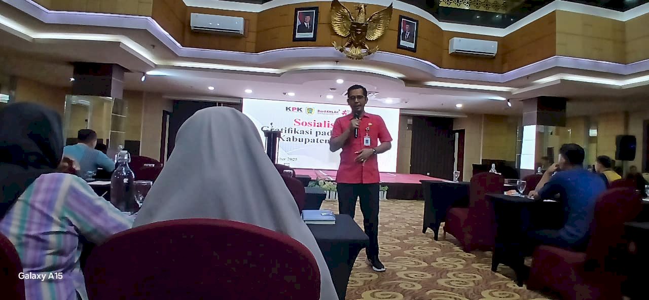 Komitmen Bersih Dimulai dari Sini, Dishub Klaten Ikuti Sosialisasi Gratifikasi PPPK