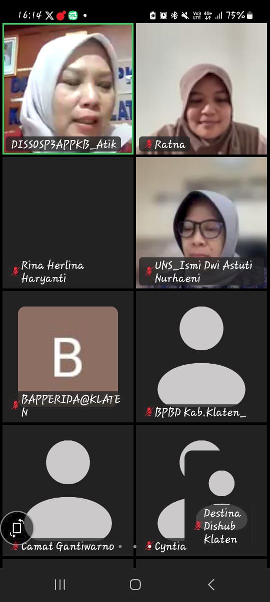 JFT Prakom Muda Dishub Klaten Jelajahi Gender Champion, Multitasking Perempuan Jadi Modal Transformasi Transportasi